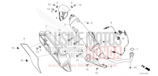 EXHAUST MUFFLER (ADV350AS) ADV350AS de 2025